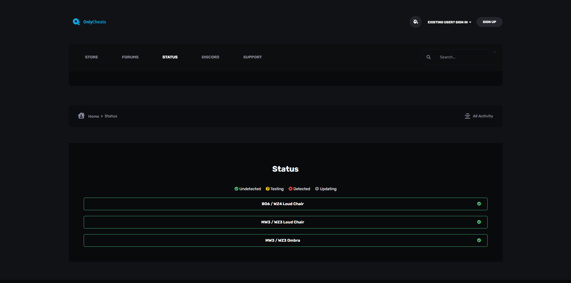 Dashboard preview